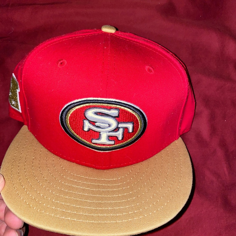 49ers hat.